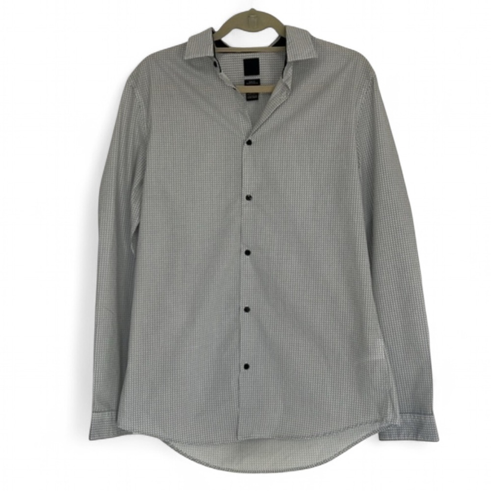 H&M Slim Fit Easy Iron Button Down Shirt M